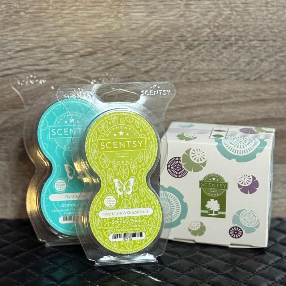 Scentsy Key Lime & Grapefruit Scent Pods - Green